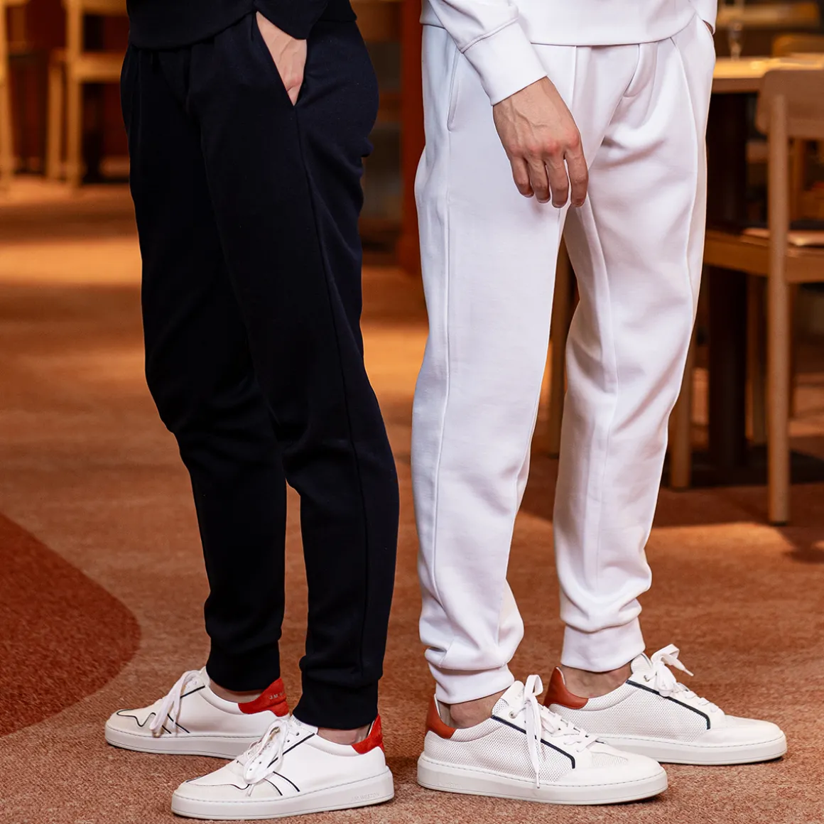 Roland-Garros Jupes, Robes & Pantalons | Pantalons & Shorts-Bas de jogging Essentiels Unisexe - Blanc