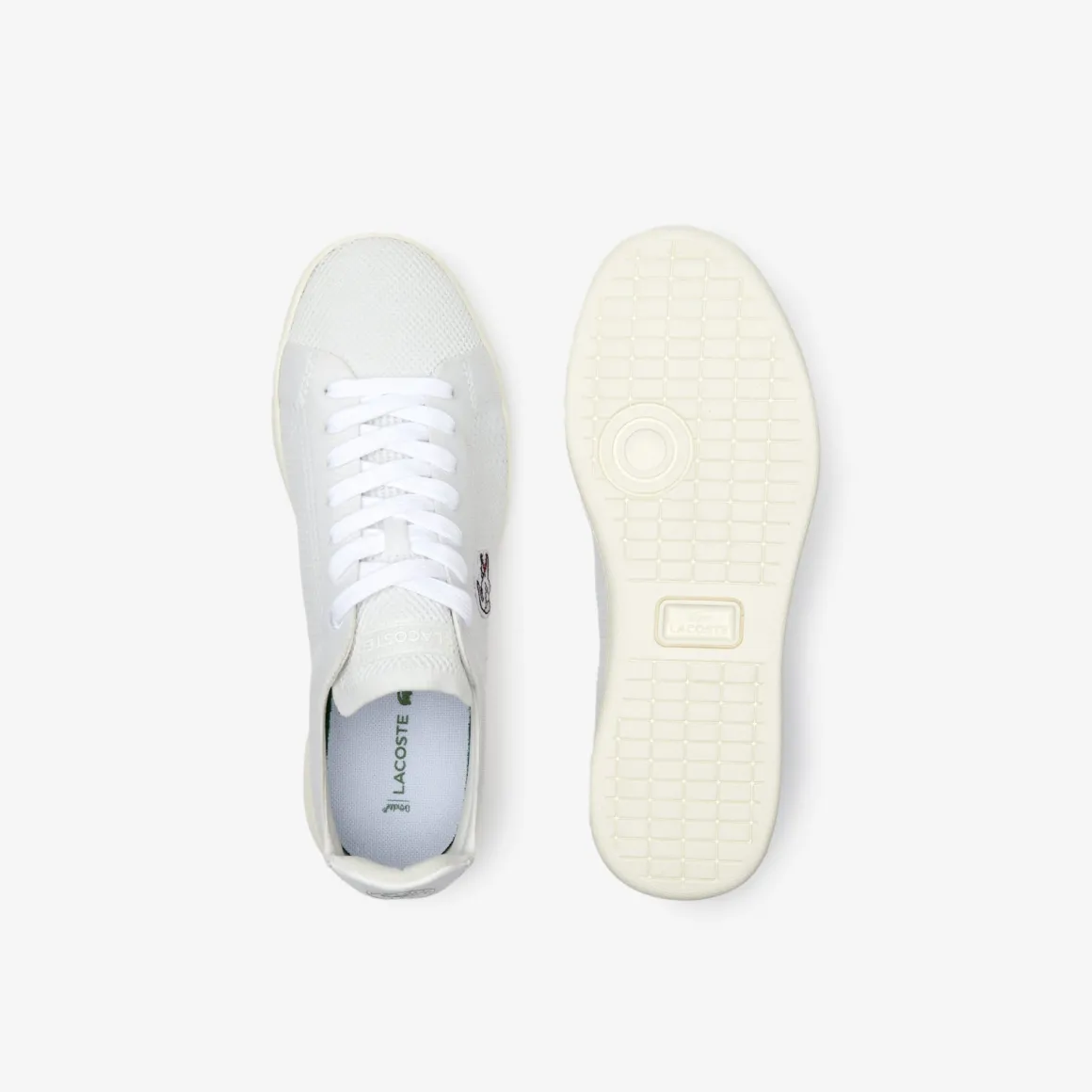 baskets_carnaby_pique_femme_lacoste_pour_rolandgarros__blanc_4.webp Roland-Garros Chaussures & Chaussettes | Chaussures & Chaussettes-Baskets Carnaby Piquée Femme Lacoste pour - Blanc