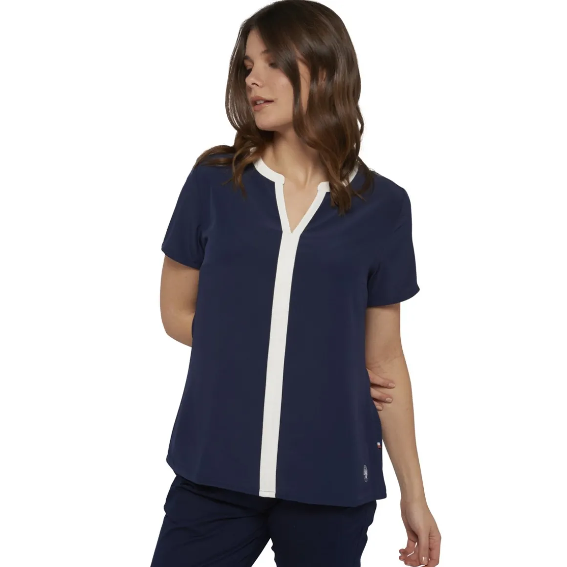 Roland-Garros Polos & Chemises-Blouse femme - bleu marine