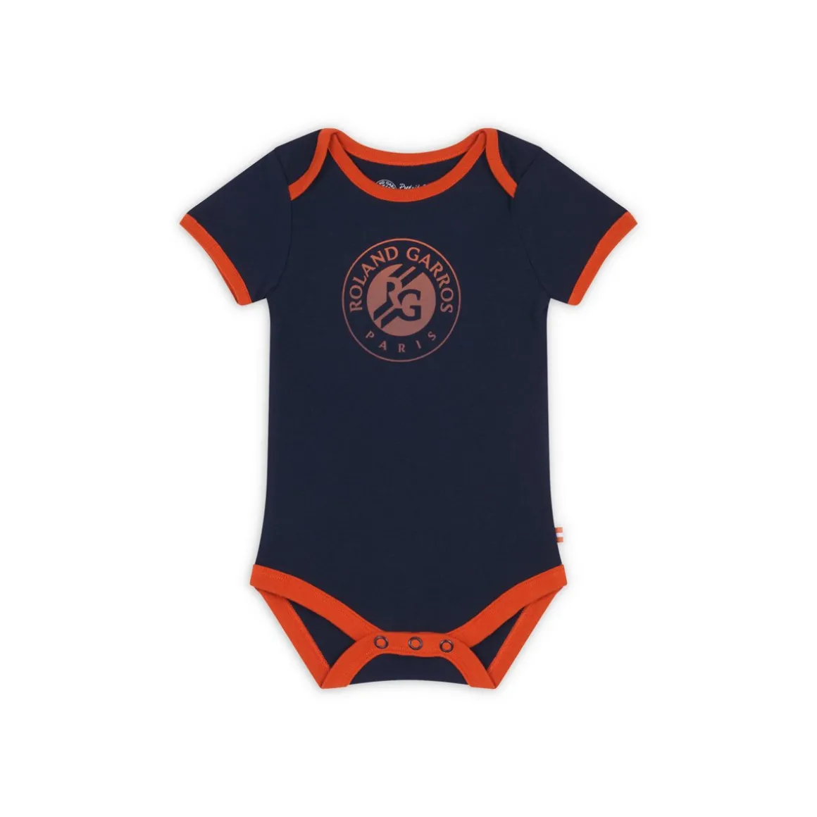 Roland-Garros Tenue De Tennis Femmes | Tenues De Tennis Femmes-Body Big Logo bébé - Marine
