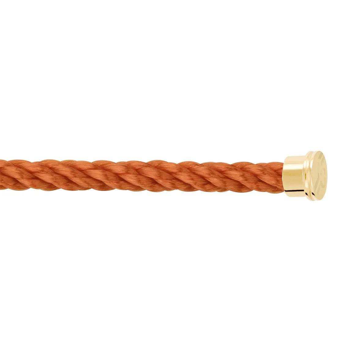 cable__tour_corderie_terracotta_fred_pour_rolandgarros__embouts_acier_inoxydable_plaqus_or_jaune_3.webp Roland-Garros Bracelets | Bracelets-Cable 1 tour Corderie Terracotta Fred pour - Embouts acier inoxydable plaqués or jaune