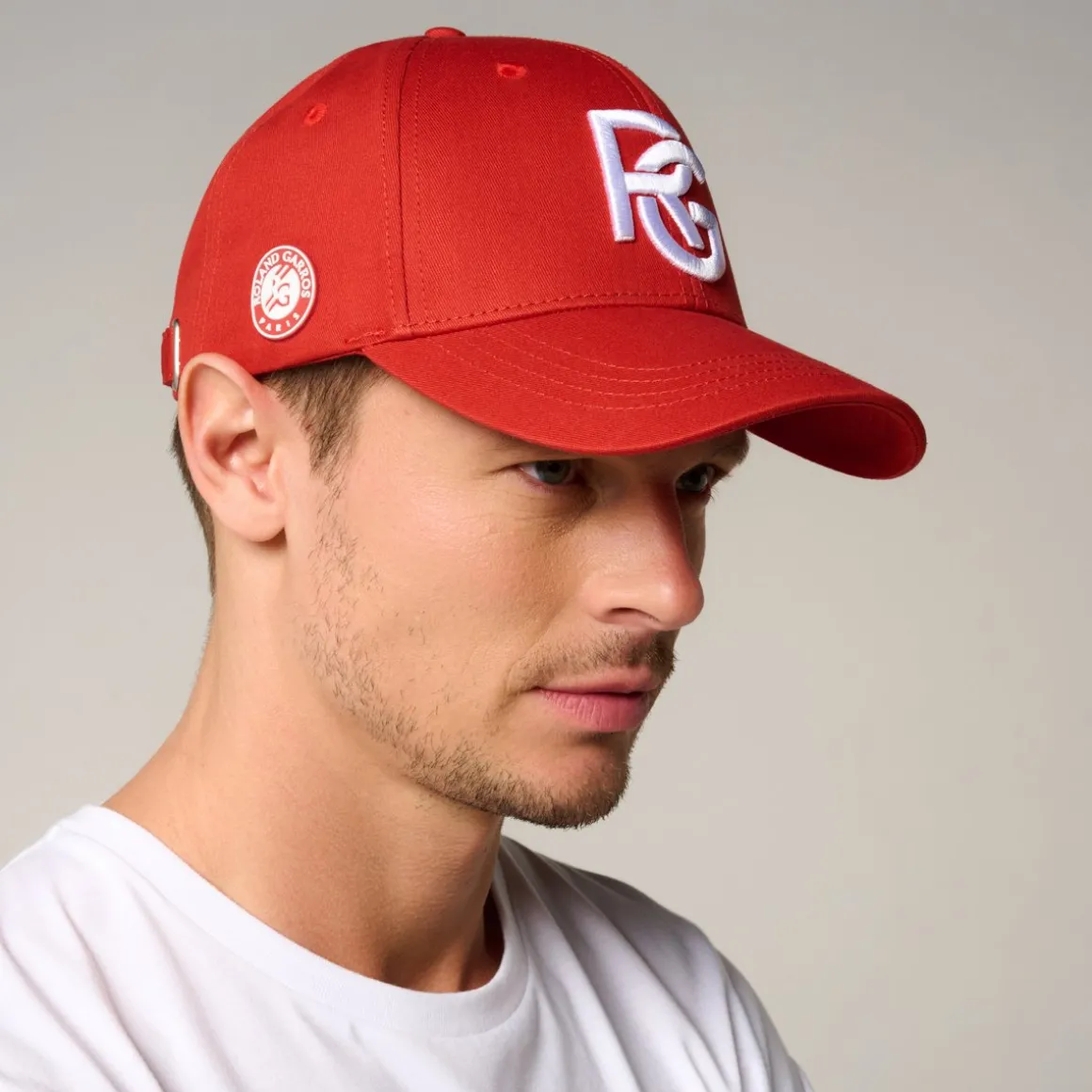 Roland-Garros Casquettes & Chapeaux | Casquettes & Chapeaux-Casquette Logo Brodé - Terre battue