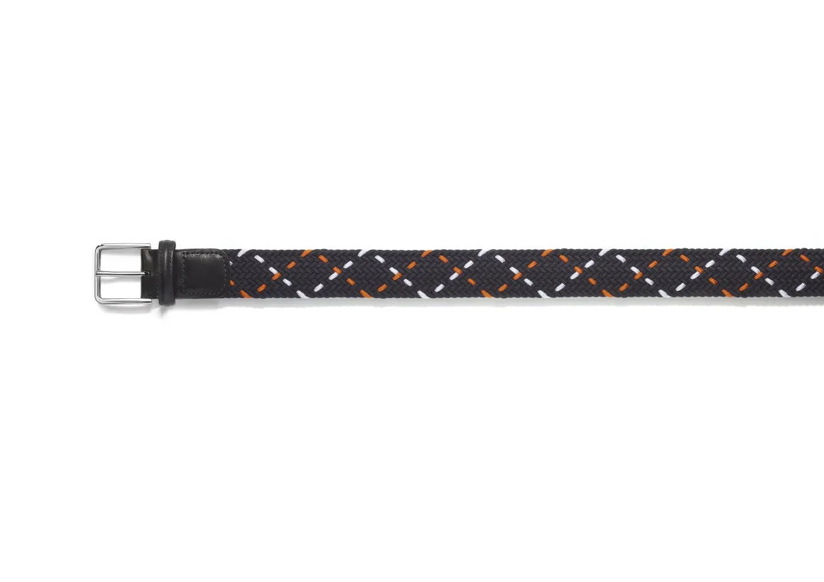 Roland-Garros Ceintures | Ceintures-Ceinture tressée Homme J.M. Weston x - Marine