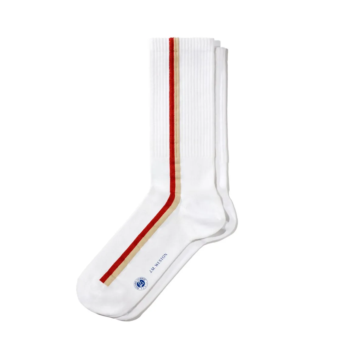 Roland-Garros Chaussures & Chaussettes | Chaussures & Chaussettes-Chaussettes J.M. Weston x - Blanc