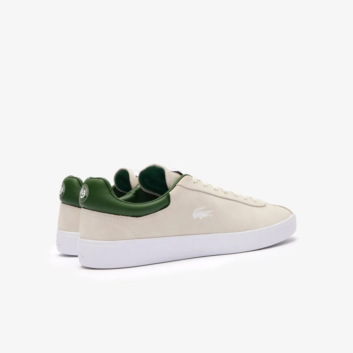 chaussures_baseshot_homme_lacoste_x_roland_garros__blanc_2.webp Roland-Garros Chaussures-Chaussures Baseshot Homme Lacoste x Roland Garros - Blanc