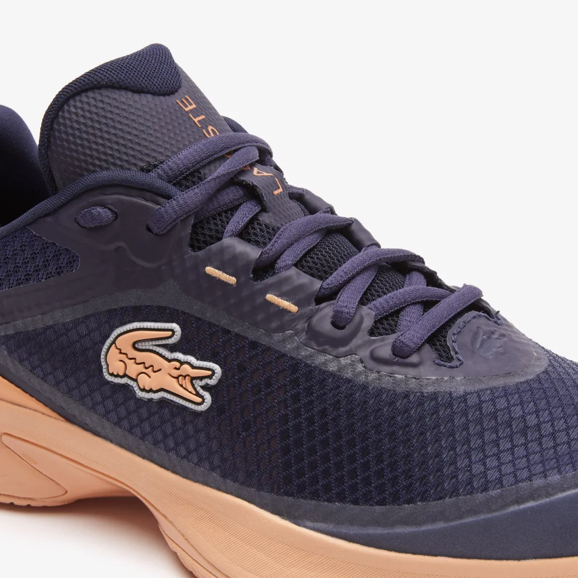 chaussures_de_tennis_femme_tech_point_lacoste_pour_roland_garros__marine_2.webp Roland-Garros Tenues De Ramasseurs De Balles | Chaussures & Chaussettes-Chaussures de tennis Femme Tech Point Lacoste pour Roland Garros - Marine