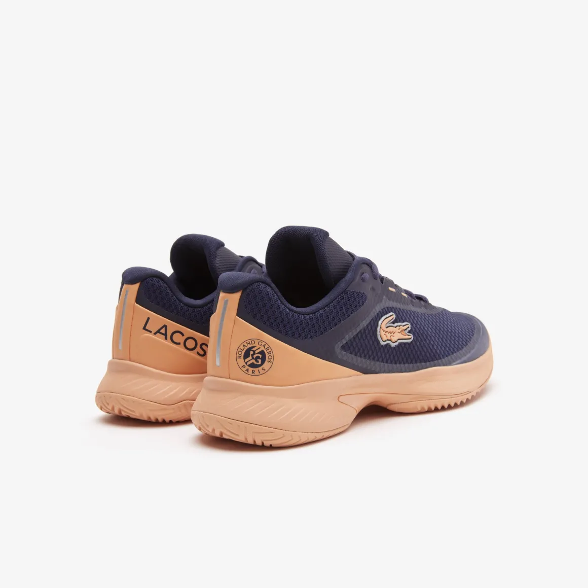 chaussures_de_tennis_femme_tech_point_lacoste_pour_roland_garros__marine_3.webp Roland-Garros Tenues De Ramasseurs De Balles | Chaussures & Chaussettes-Chaussures de tennis Femme Tech Point Lacoste pour Roland Garros - Marine