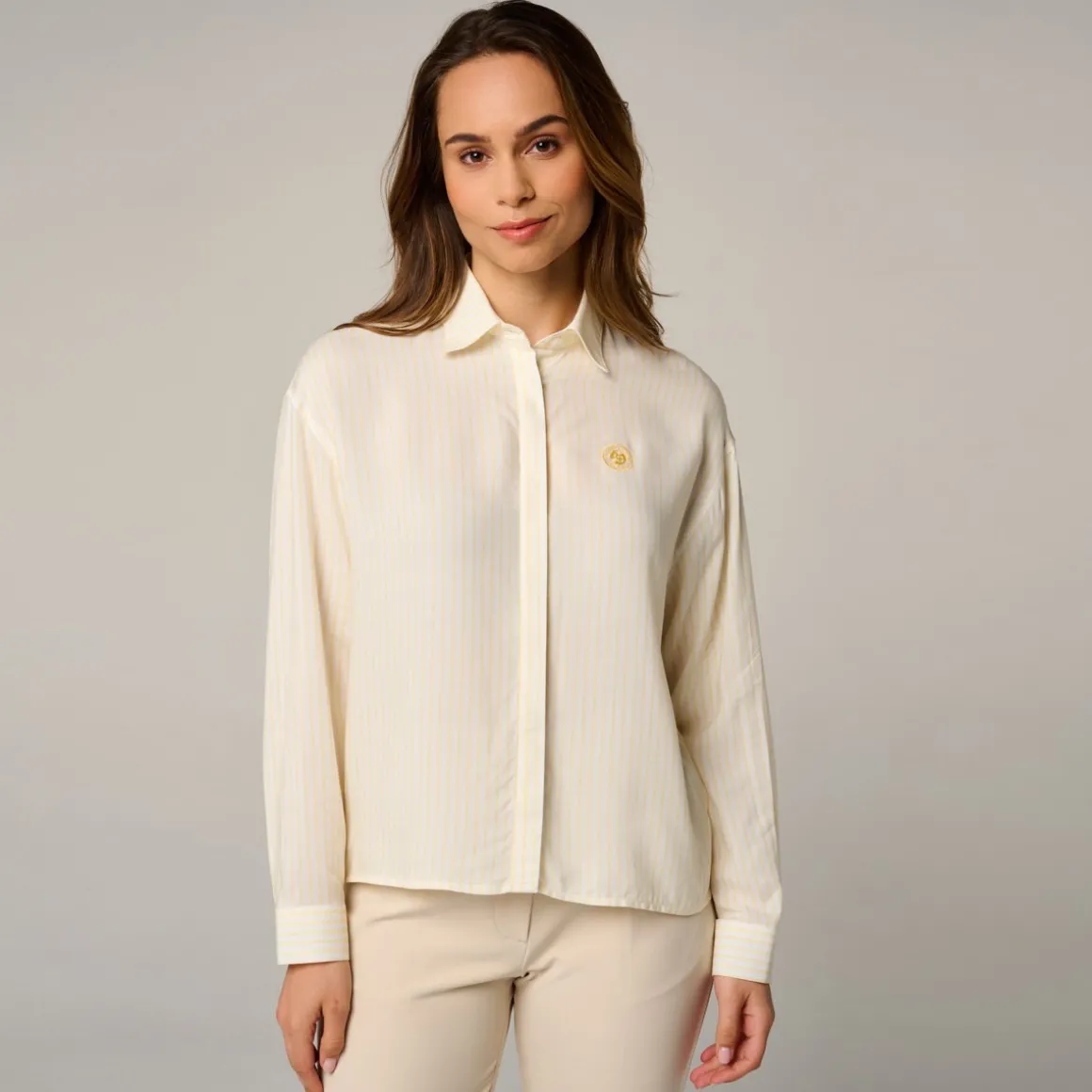 Roland-Garros Polos & Chemises-Chemise Heritage femme - Blanc