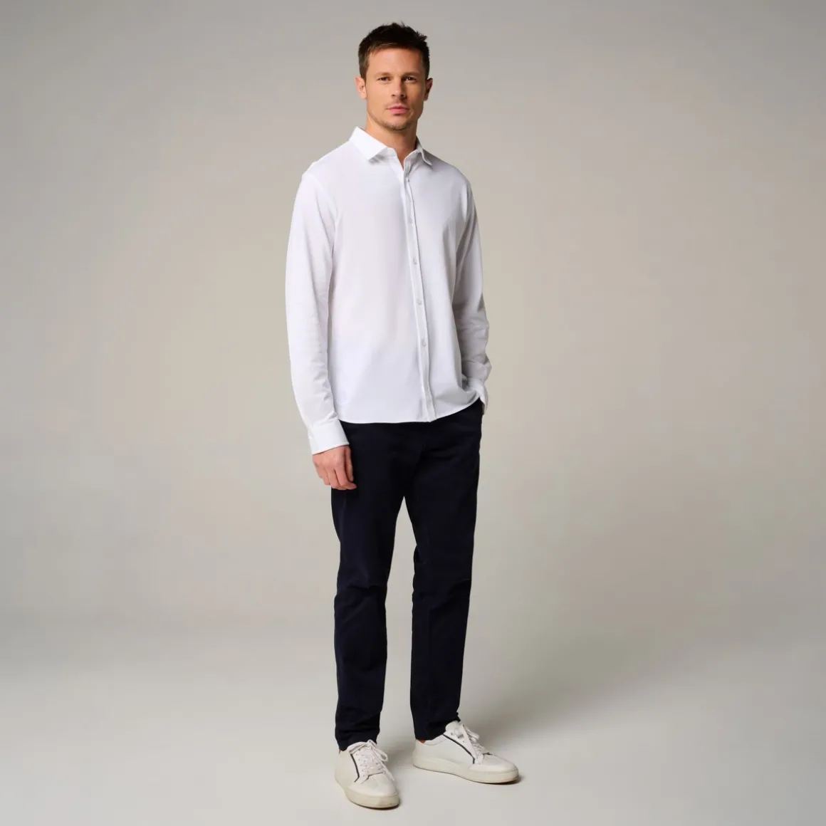 chemise_heritage_homme_rolandgarros__ecru_2.webp Roland-Garros Polos-Chemise Heritage homme - Ecru