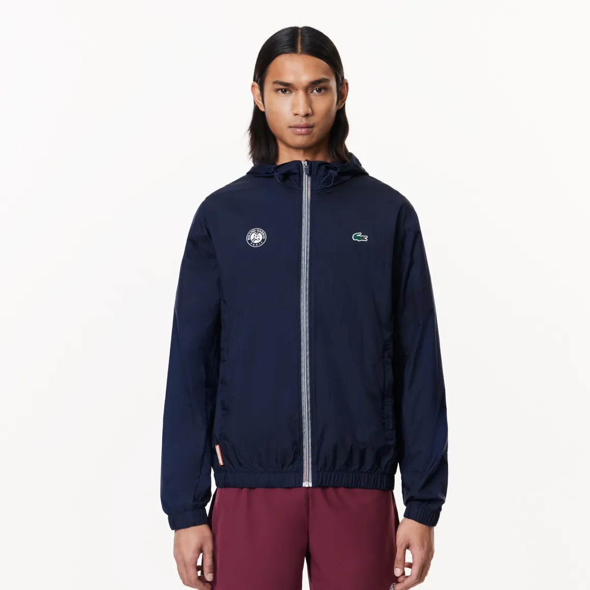 Roland-Garros Vestes-Coupe-Vent Performance homme Lacoste x - Marine