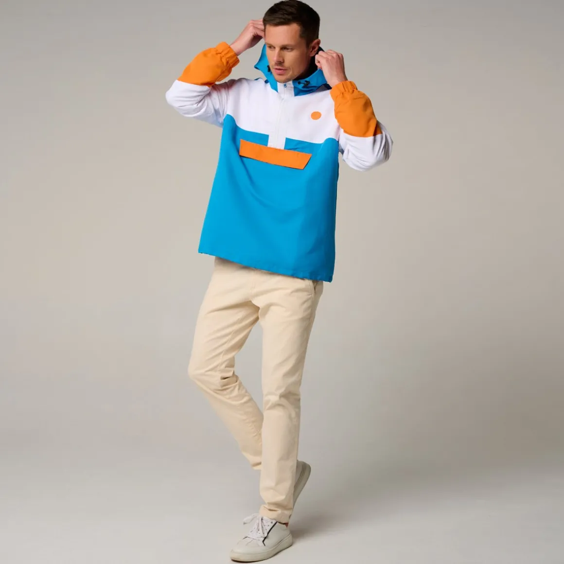 Roland-Garros Vestes-Coupe-Vent Pop Energy homme - Multicolore
