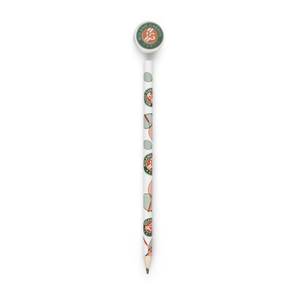 Roland-Garros Papeterie | Accessoires-Crayon à papier gomme logo - Multicolore