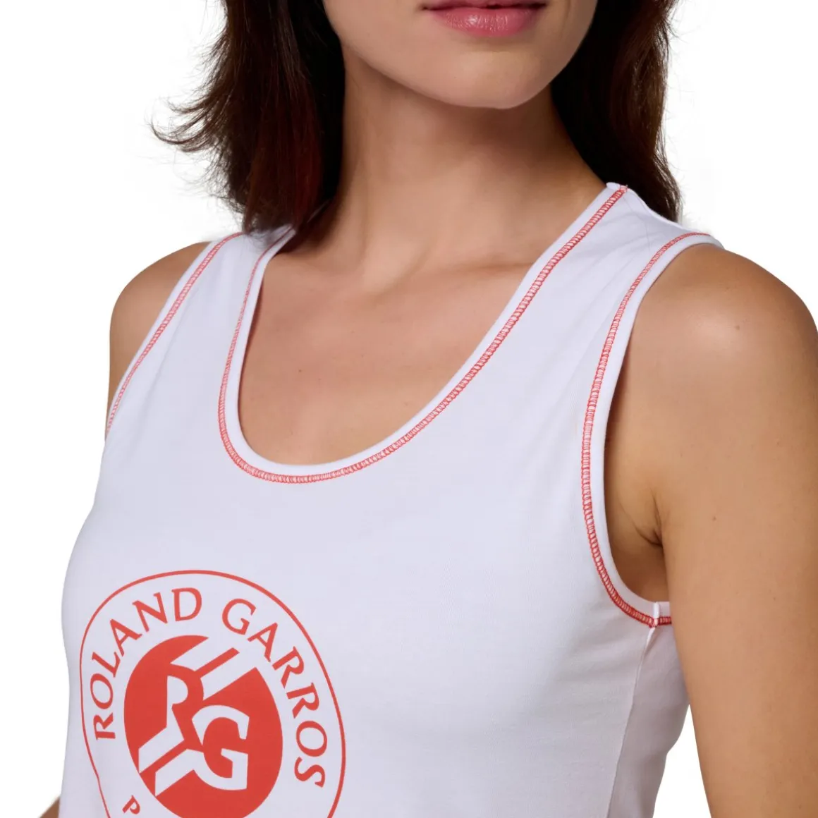 dbardeur_femme_big_logo_rolandgarros__blanc_2.webp Roland-Garros T Shirts & Débardeurs-Débardeur Femme Big Logo - Blanc