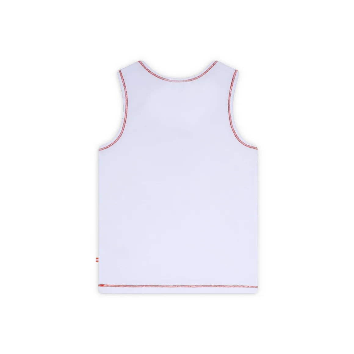 Roland-Garros Hauts-Débardeur Fille Big Logo - Blanc
