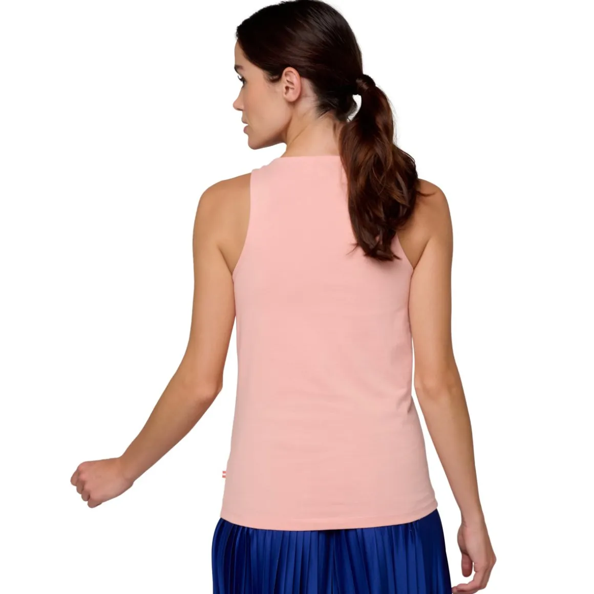 Roland-Garros T Shirts & Débardeurs-Débardeur Stripes Femme - Rose