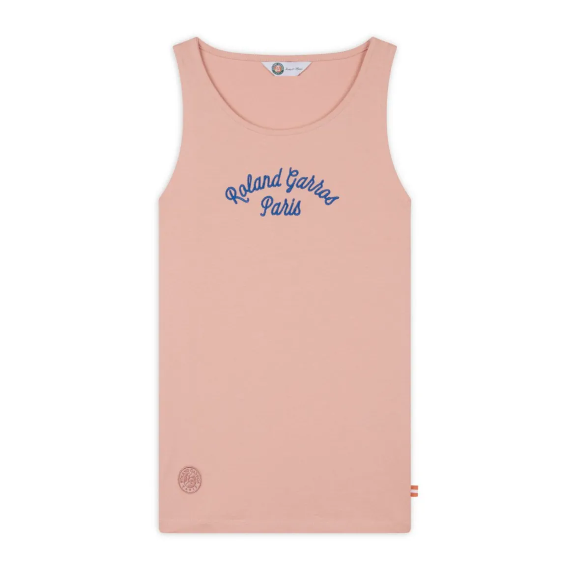 dbardeur_stripes_femme__rose_4.webp Roland-Garros T Shirts & Débardeurs-Débardeur Stripes Femme - Rose
