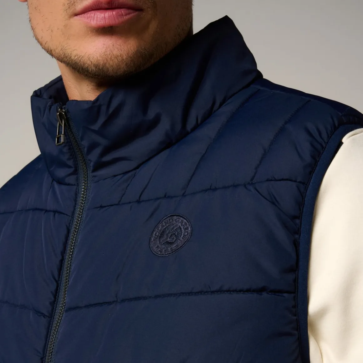Roland-Garros Vestes-Doudoune Heritage homme - Marine