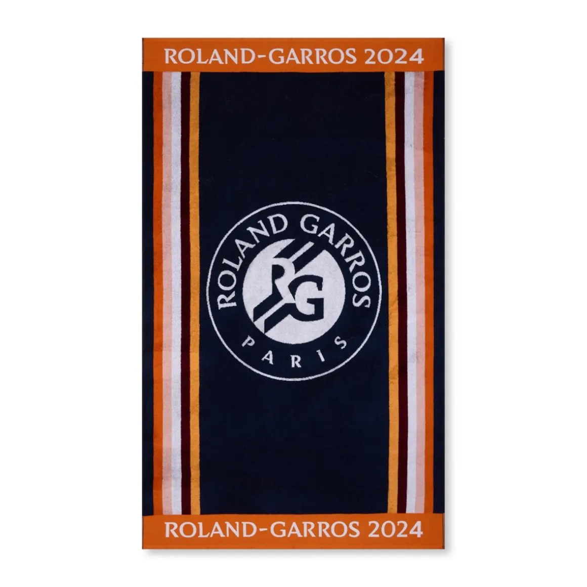 drap_de_plage_officiel_joueurse_rolandgarros___marine_5.webp Roland-Garros Linge De Bain | Linge De Maison-Drap de plage officiel joueur•se 2024 - Marine