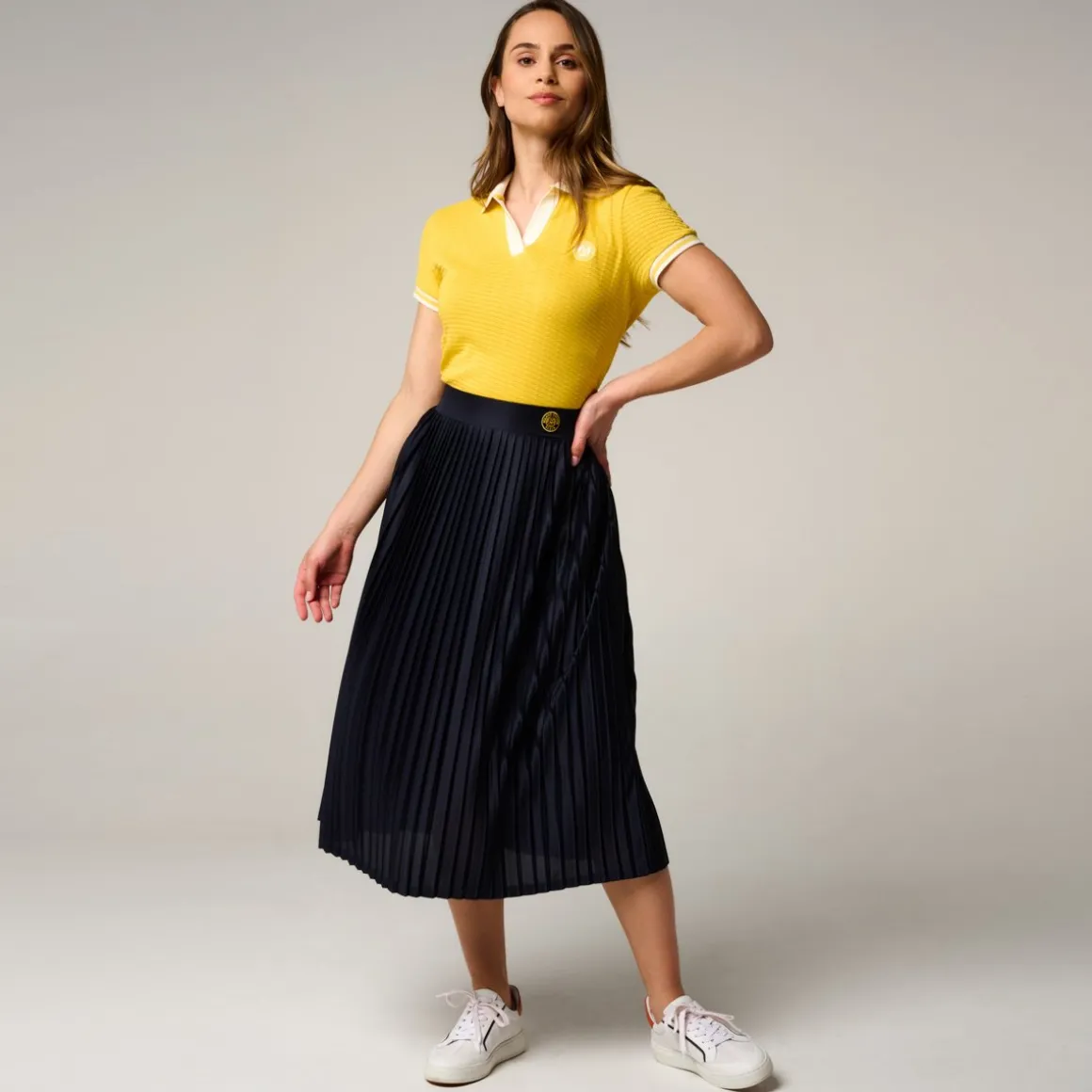 jupe_plisse_heritage_femme_rolandgarros__marine_2.webp Roland-Garros Jupes, Robes & Pantalons-Jupe plissée Heritage femme - Marine