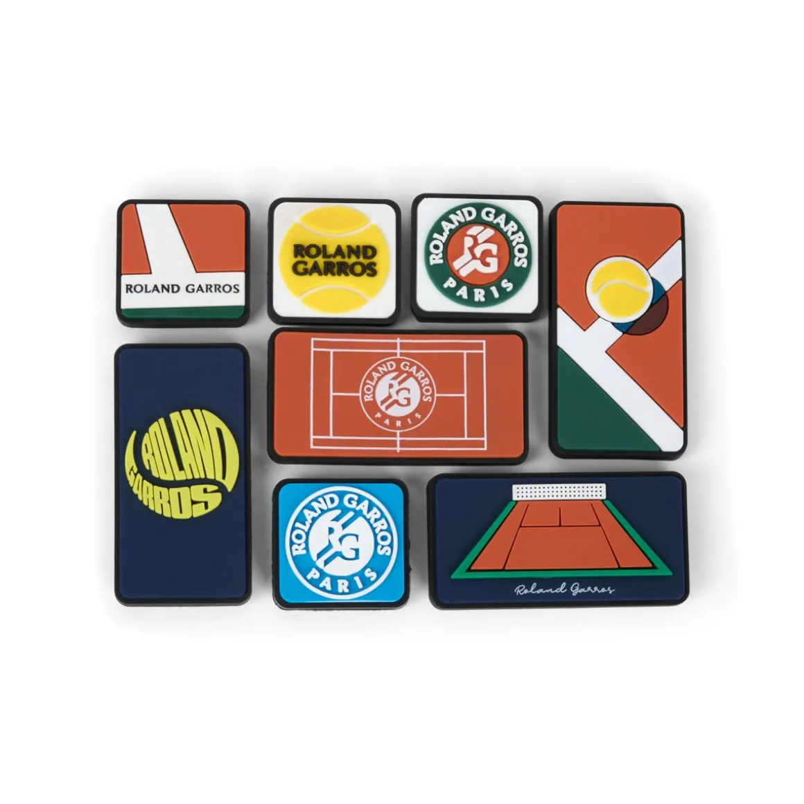 Roland-Garros Porte Clés & Magnets-Kit Magnet - Multicolore