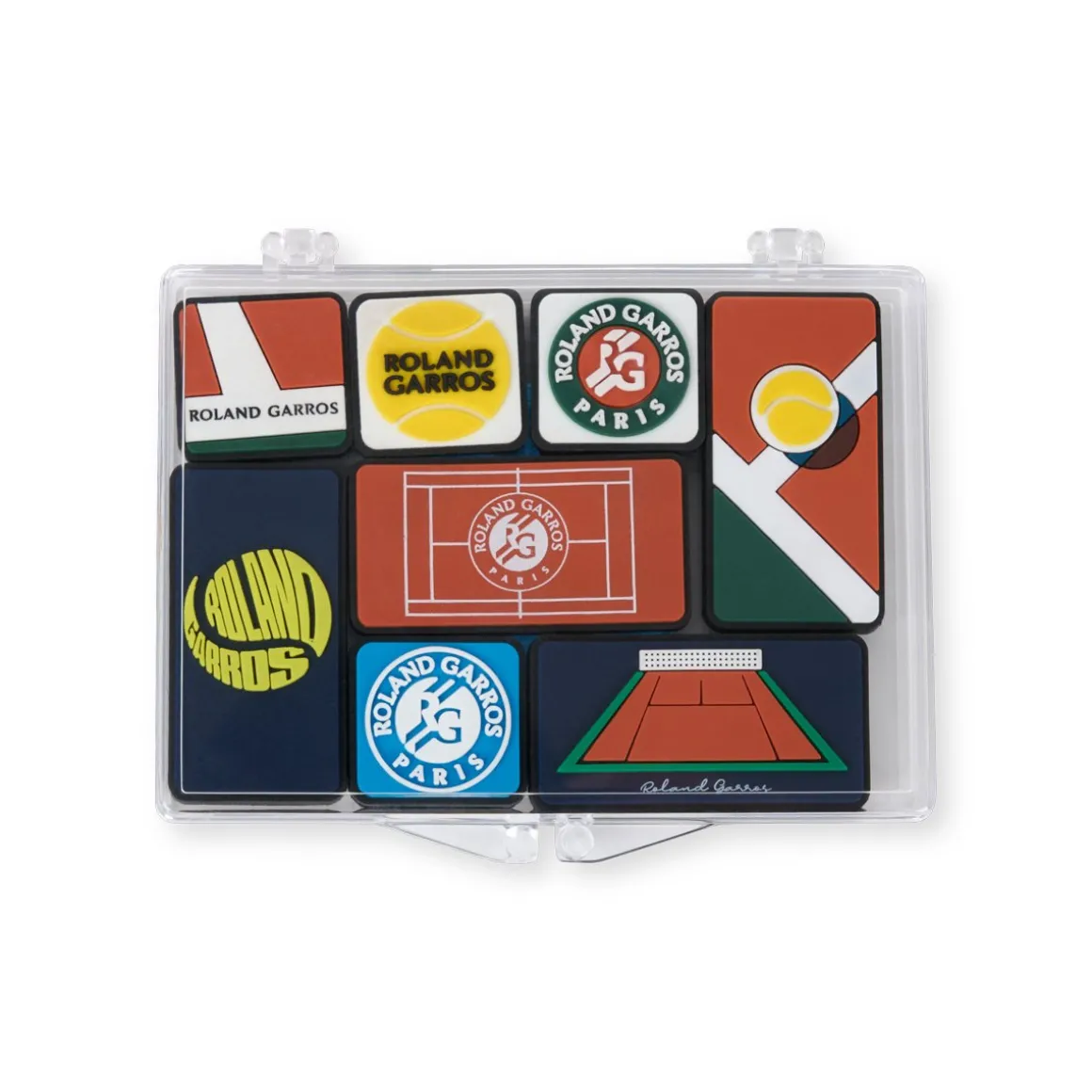 Roland-Garros Porte Clés & Magnets-Kit Magnet - Multicolore