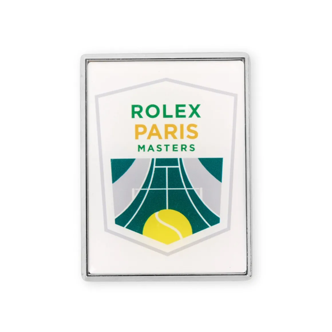 Roland-Garros Porte Clés & Magnets-Magnet Rolex Paris Masters - Multicolore