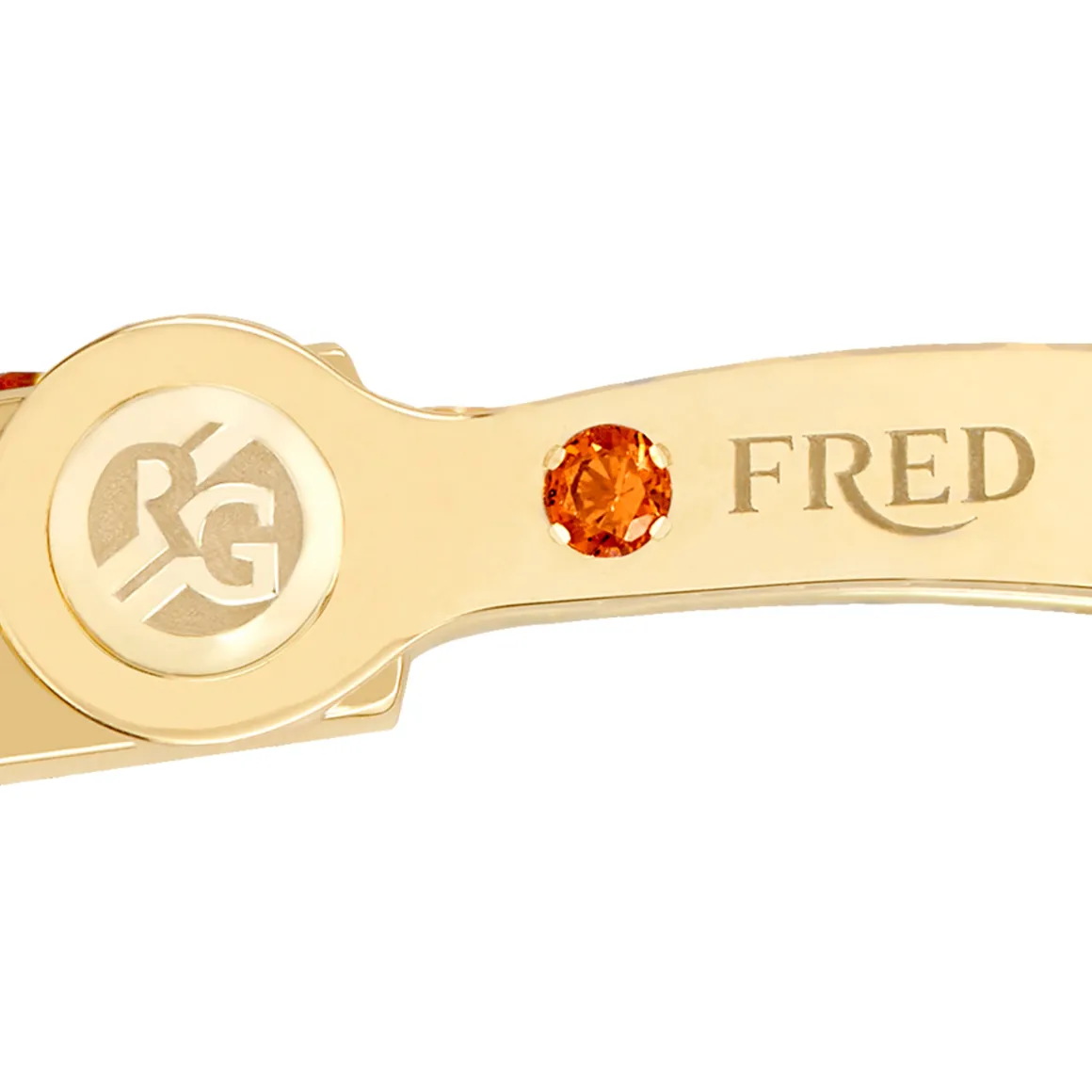 manille_force__fred_pour_rolandgarros__grand_modle_or_jaune_e_pav_diamants_et_pierres_de_couleurs_3.webp Roland-Garros Bracelets | Bracelets-Manille Force 10 Fred pour - Grand modèle or jaune 750/1000e pavé diamants et pierres de couleurs