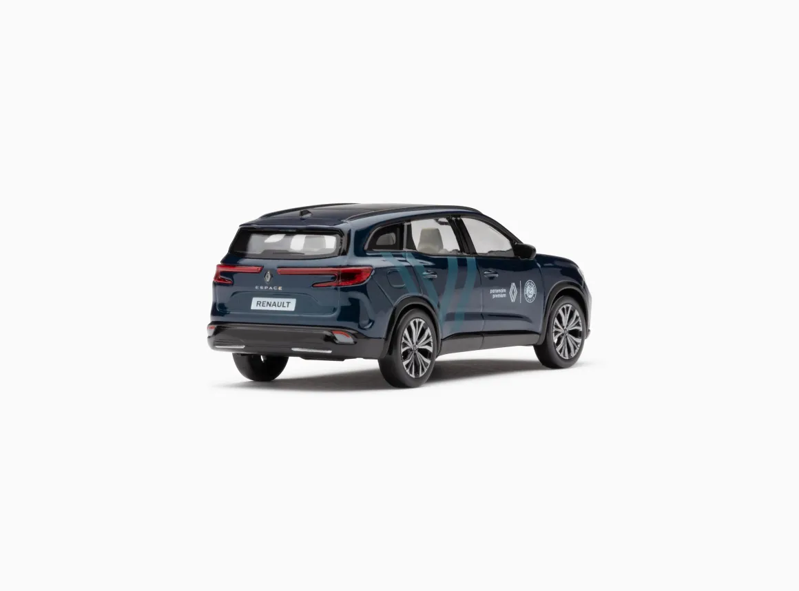 model_car_renault_espace_etech_full_hybrid_x_rolandgarros____blue_2.webp Roland-Garros Accessoires-Model Car Renault Espace E-Tech Full Hybrid x 2023 1/43 - Blue