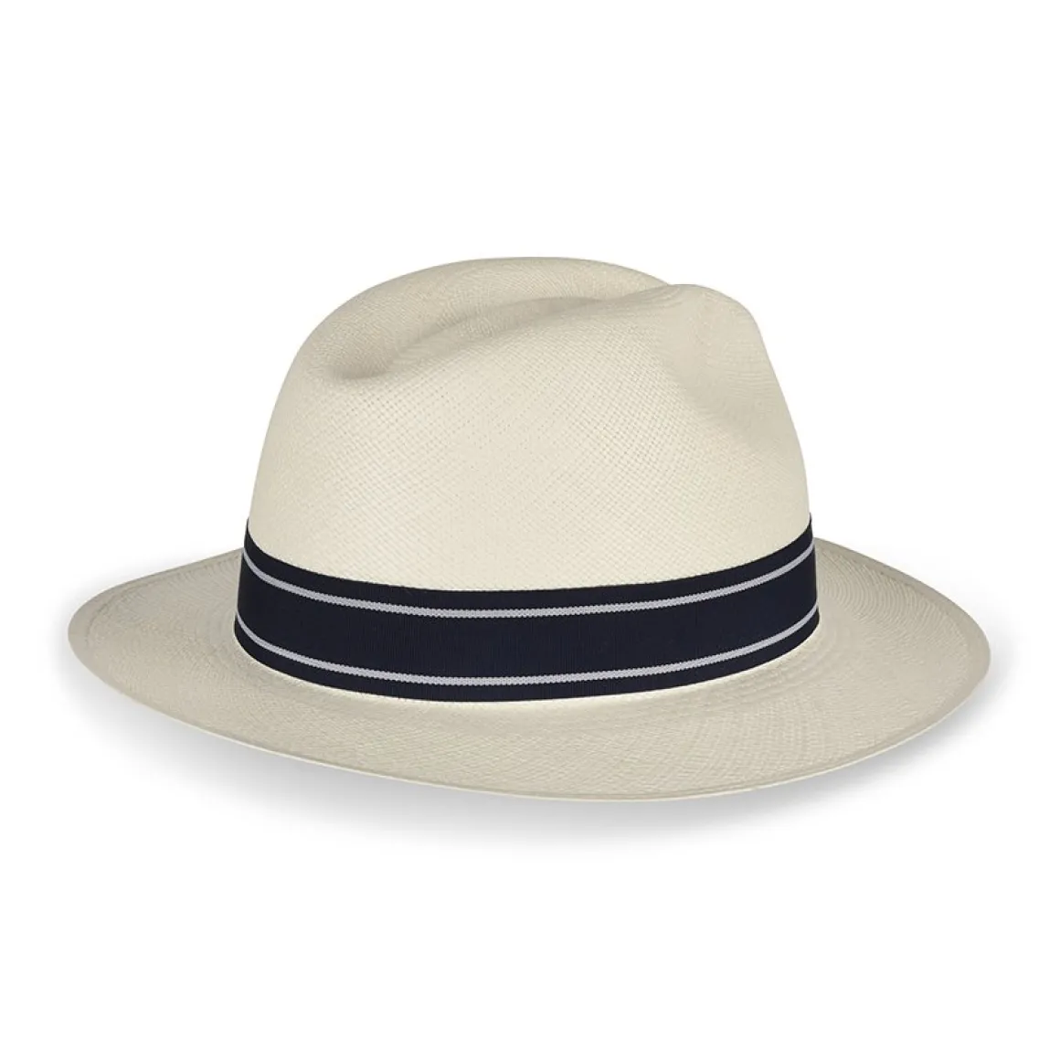panama_vritable_ruban_ray_rolandgarros__ivoire_et_marine_7.webp Roland-Garros Casquettes & Chapeaux | Casquettes & Chapeaux-Panama véritable ruban rayé - Ivoire et marine