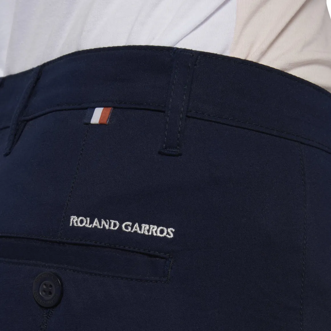 pantalon_chino_roland_garros_femme__bleu_marine_3.webp Roland-Garros Jupes, Robes & Pantalons-Pantalon chino Roland Garros femme - bleu marine