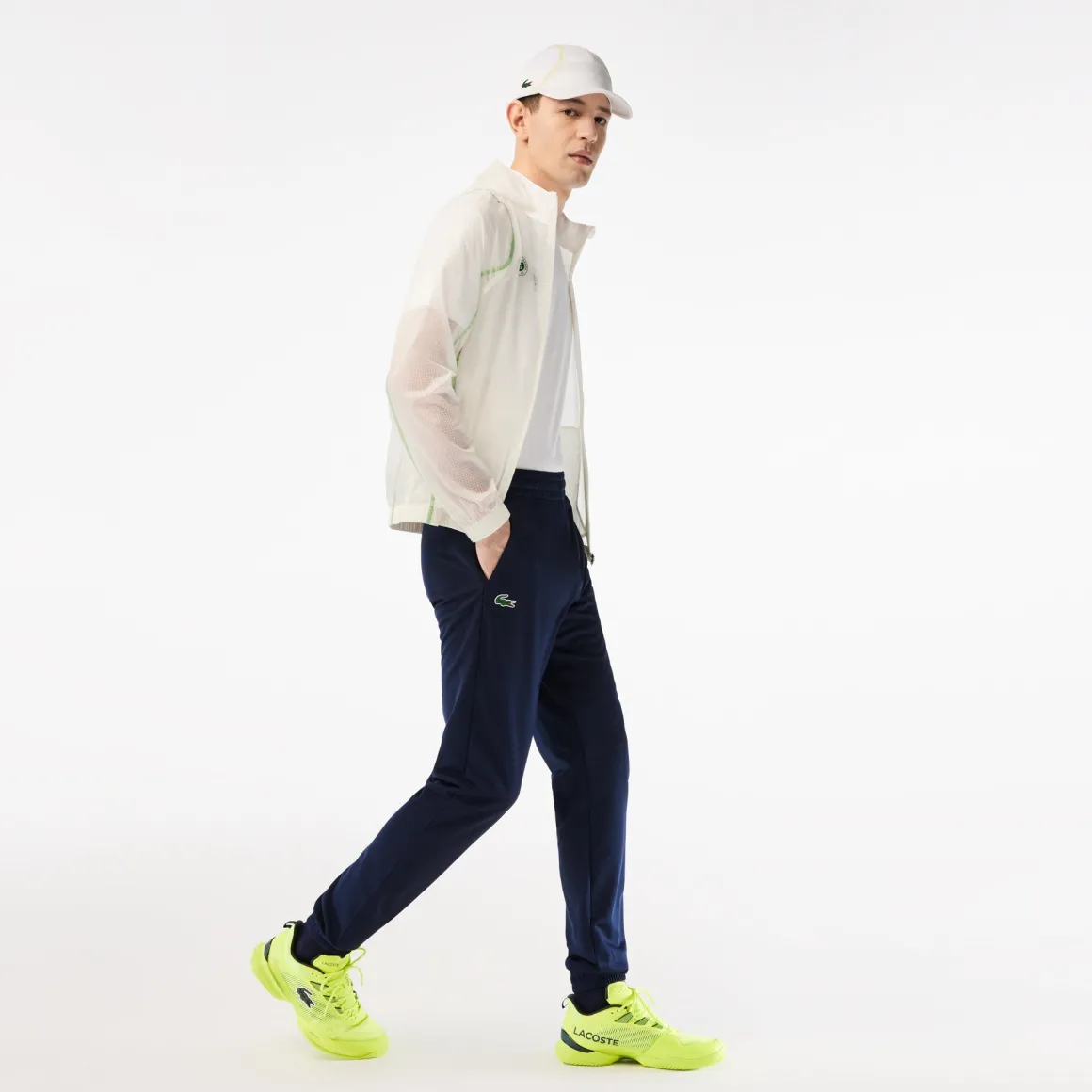 Roland-Garros Tenues De Ramasseurs De Balles | Tenues De Tennis Hommes-Pantalon Homme Ramasseur Lacoste x - Marine