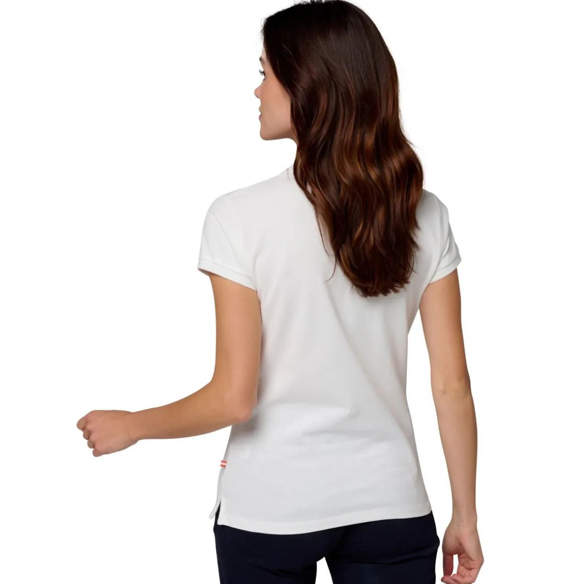 polo_basique_femme__ecru_2.webp Roland-Garros Polos & Chemises-Polo Basique Femme - Ecru