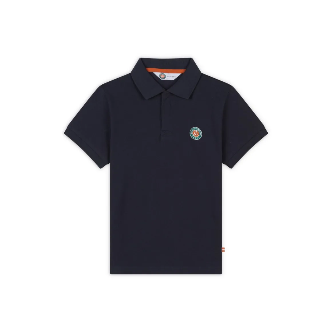 Roland-Garros Hauts-Polo Basique Garçon - Marine