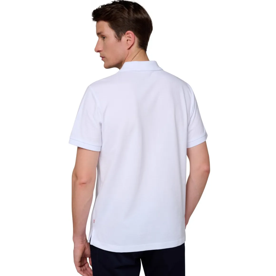 polo_basique_homme__blanc_2.webp Roland-Garros Polos-Polo Basique Homme - Blanc