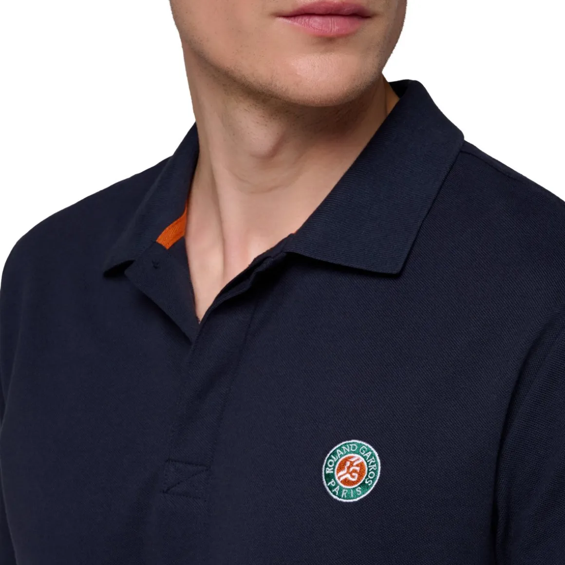 polo_basique_homme__marine_2.webp Roland-Garros Polos-Polo Basique Homme - Marine
