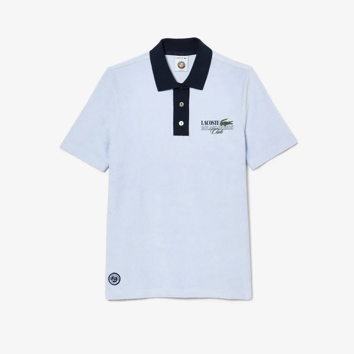 polo_club_dition_femme_lacoste_x_roland_garros__bleu_5.webp Roland-Garros Polos & Chemises-Polo Club édition Femme Lacoste x Roland Garros - Bleu