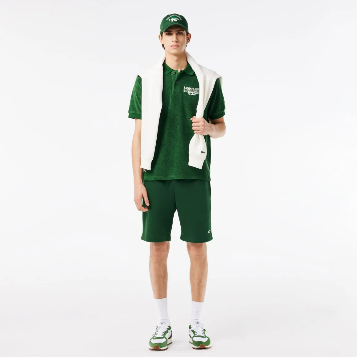 polo_en_maille_ponge_homme_dition_lacoste_x_rolandgarros__vert_2.webp Roland-Garros Polos-Polo en maille éponge homme Édition Lacoste x - Vert