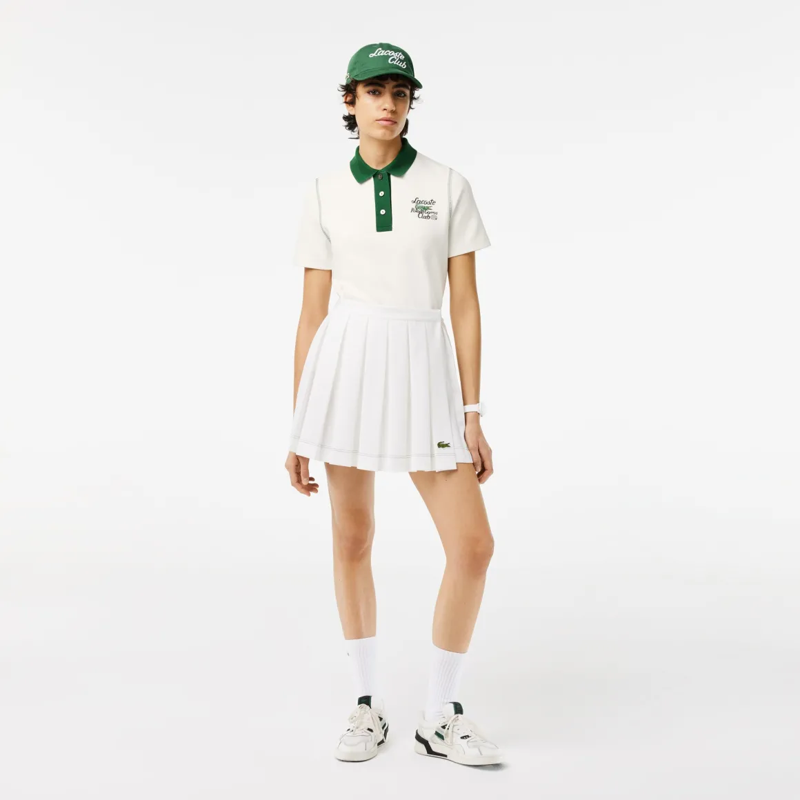 polo_femme_lacoste_pour_roland_garros__blanc_vert_5.webp Roland-Garros Polos & Chemises-Polo femme Lacoste pour Roland Garros - Blanc Vert