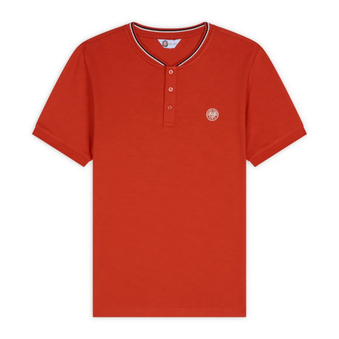 polo_heritage_col_mao_homme_rolandgarros__terre_battue_6.webp Roland-Garros Polos-Polo Heritage col mao homme - Terre battue