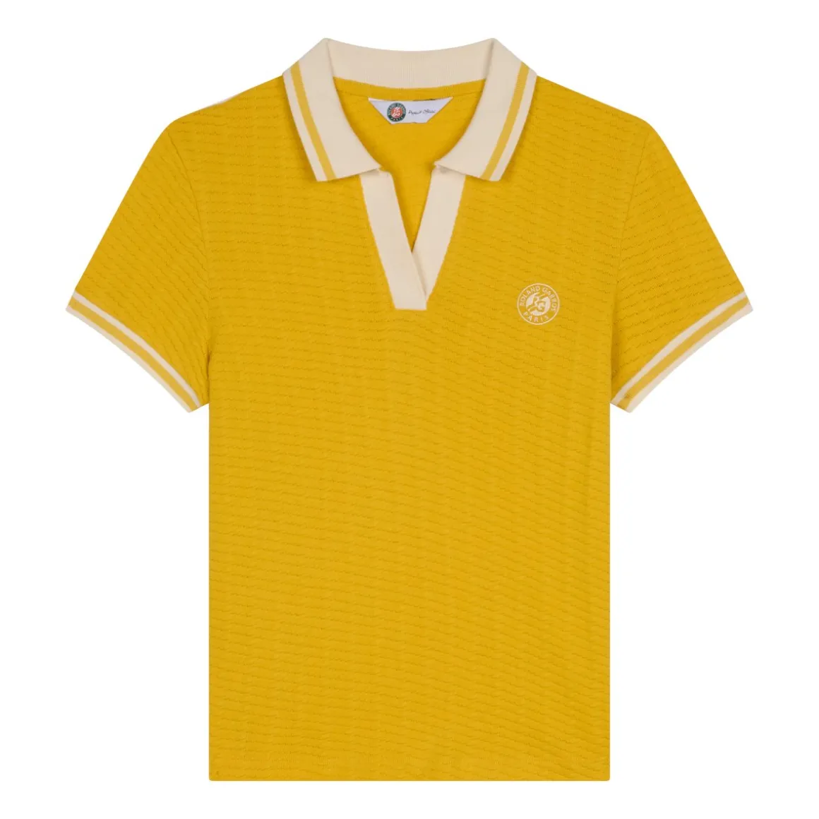 Roland-Garros Polos & Chemises-Polo Heritage femme - Jaune