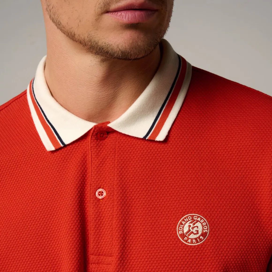 Roland-Garros Polos-Polo Heritage homme - Terre Battue