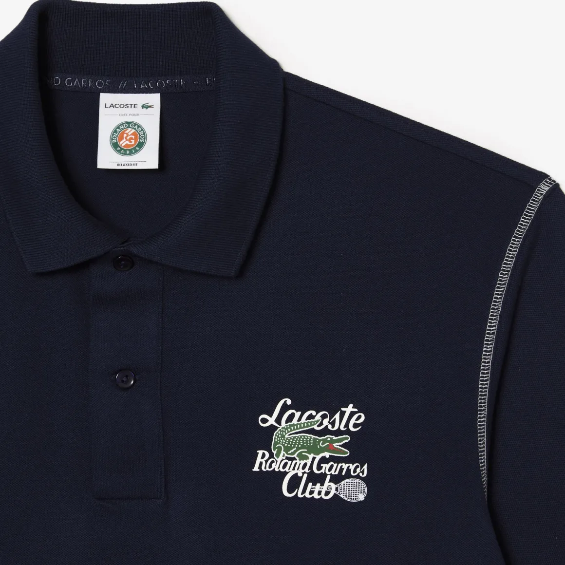 polo_homme_club_lacoste_x_rolandgarros__marine_4.webp Roland-Garros Polos-Polo homme club Lacoste x - Marine