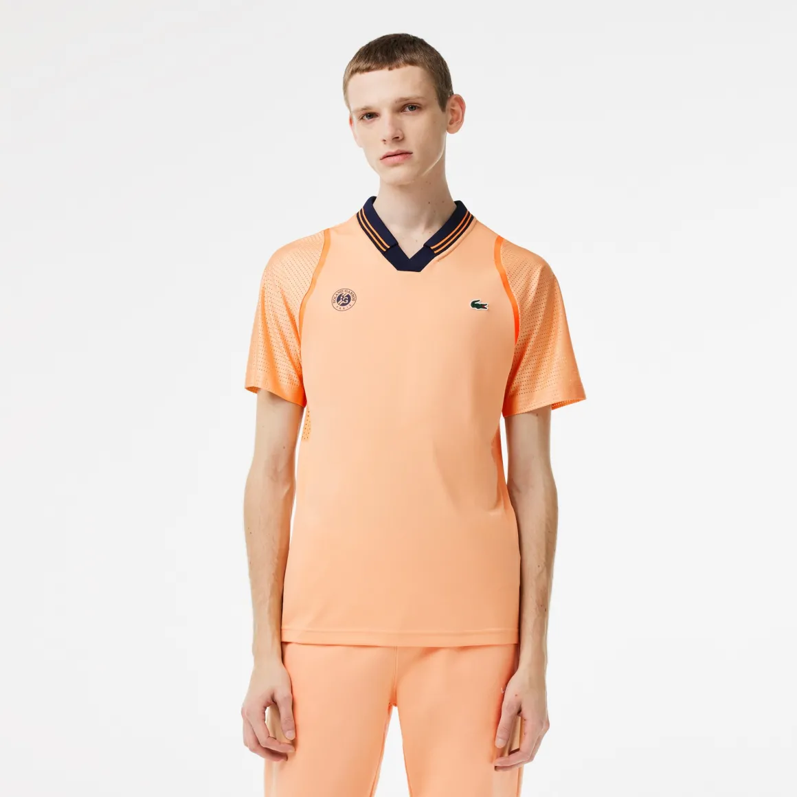 Roland-Garros Tenues De Tennis Hommes | Tenues De Tennis Hommes-Polo Homme Lacoste pour - Recifal