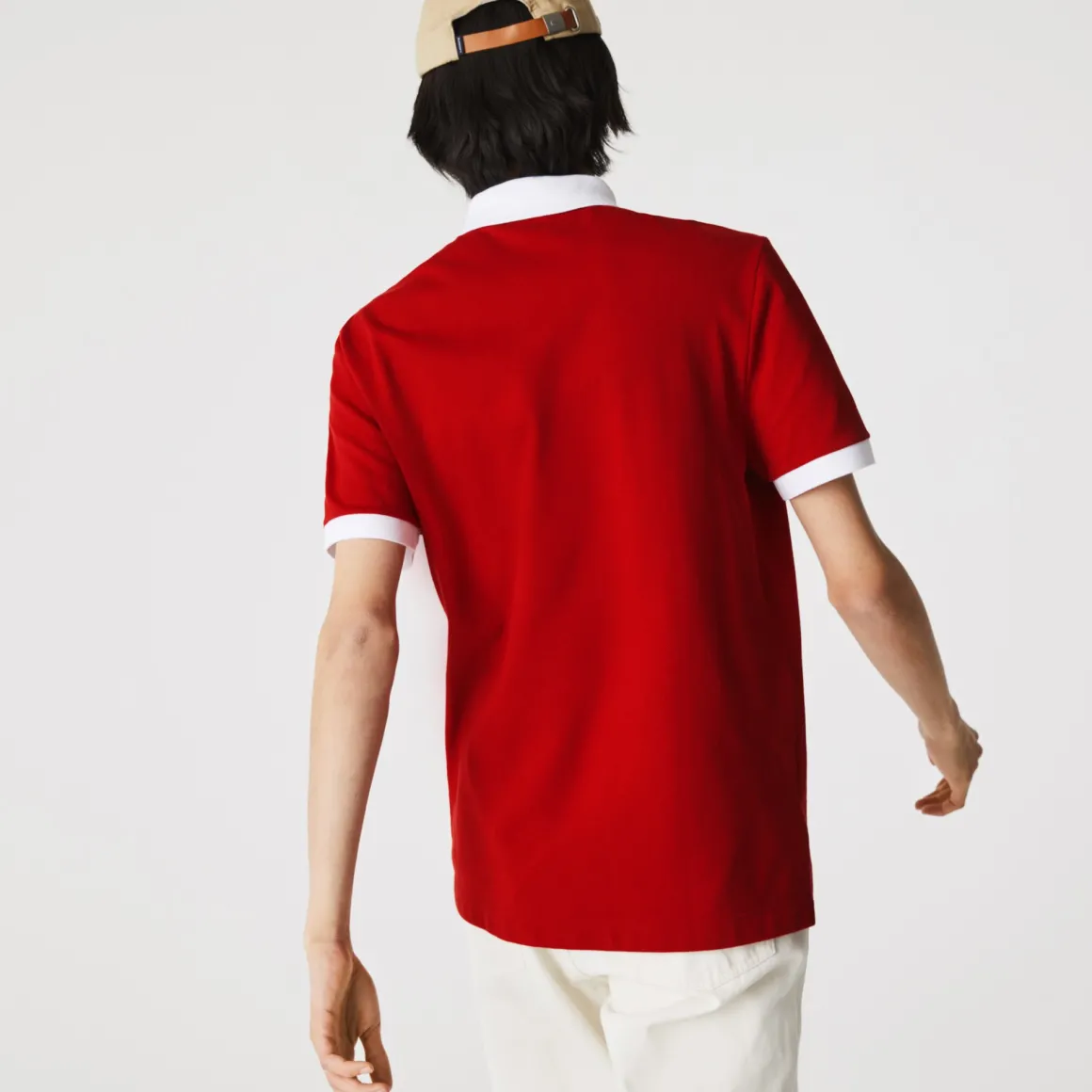 polo_lacoste_x_rolandgarros_homme_arbitre__rouge_2.webp Roland-Garros Tenues De Tennis Hommes | Tenues De Tennis Hommes-Polo Lacoste x homme arbitre - Rouge