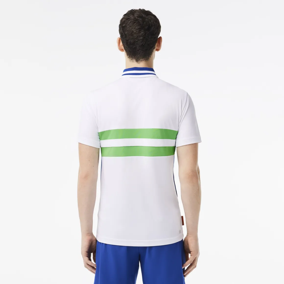 polo_performance_homme_lacoste_x_rolandgarros__blanc_5.webp Roland-Garros Tenues De Tennis Hommes | Tenues De Tennis Hommes-Polo Performance homme Lacoste x - Blanc