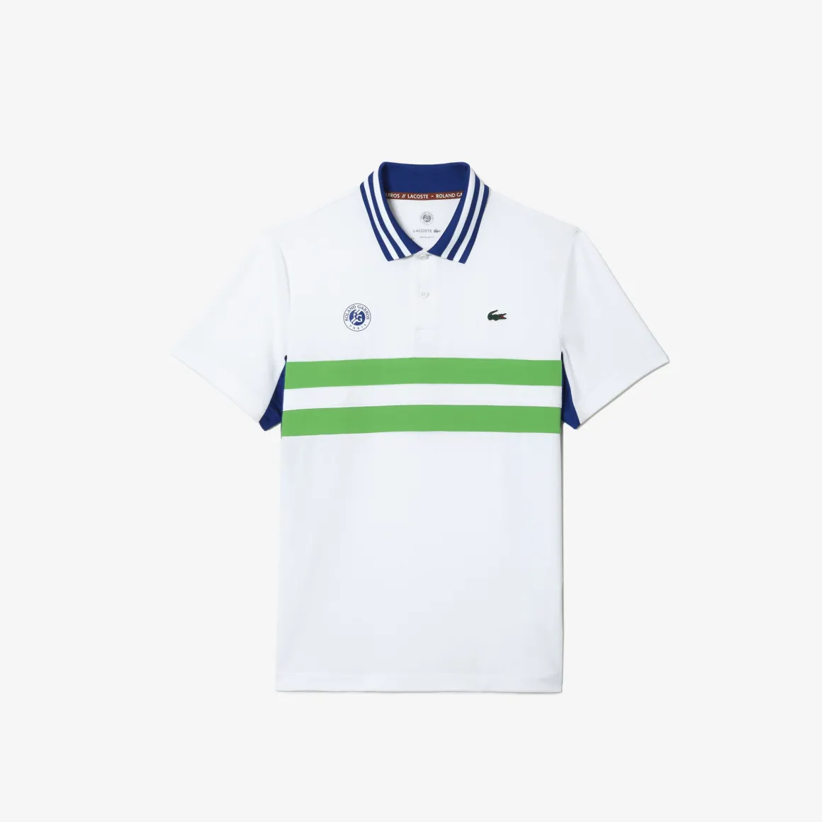 polo_performance_homme_lacoste_x_rolandgarros__blanc_6.webp Roland-Garros Tenues De Tennis Hommes | Tenues De Tennis Hommes-Polo Performance homme Lacoste x - Blanc
