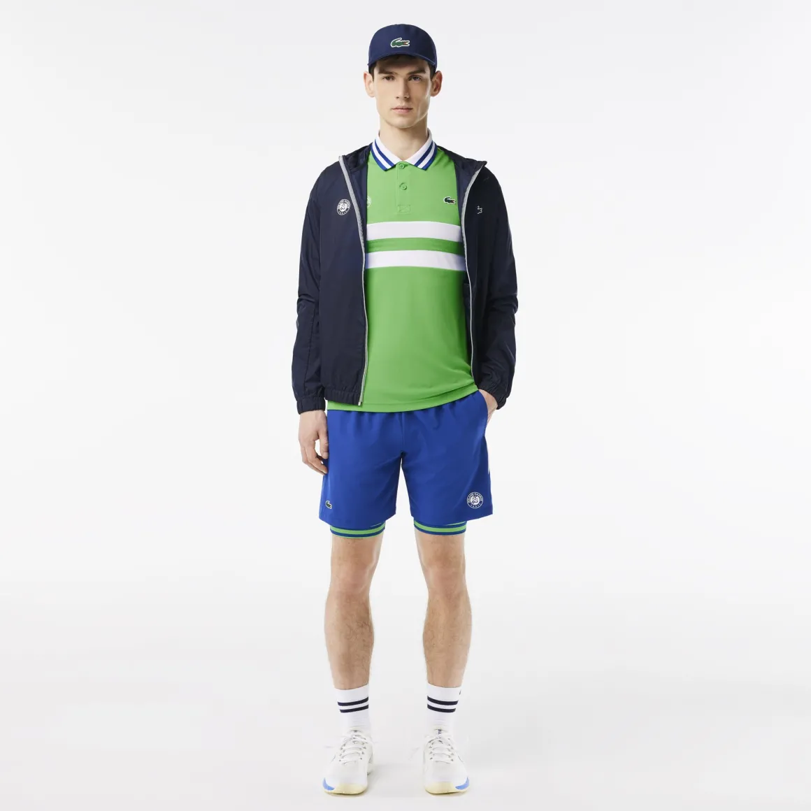 polo_performance_homme_lacoste_x_rolandgarros__vert_3.webp Roland-Garros Tenues De Tennis Hommes | Tenues De Tennis Hommes-Polo Performance homme Lacoste x - Vert