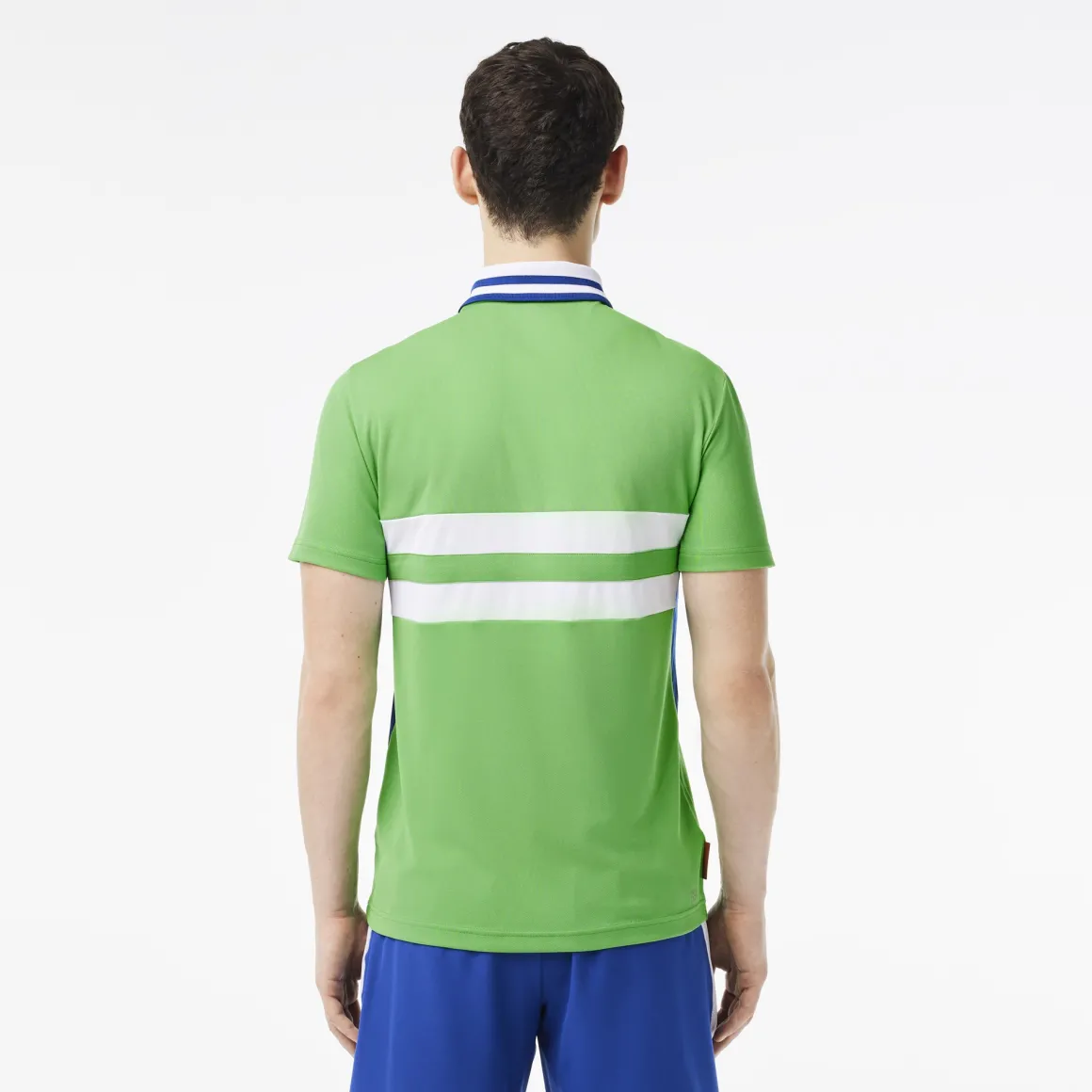 polo_performance_homme_lacoste_x_rolandgarros__vert_4.webp Roland-Garros Tenues De Tennis Hommes | Tenues De Tennis Hommes-Polo Performance homme Lacoste x - Vert