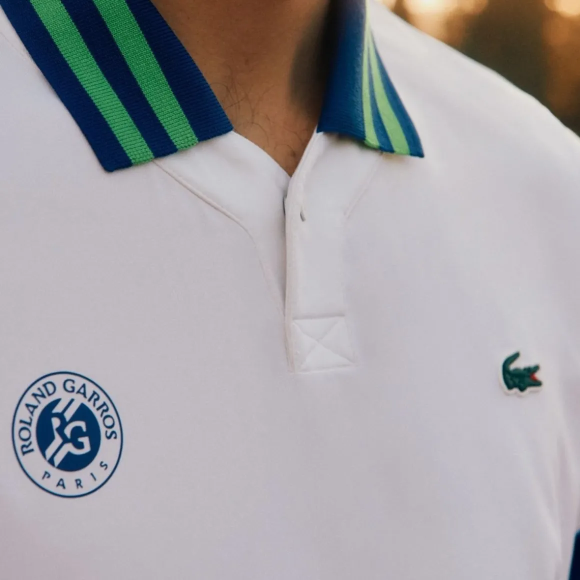 polo_performance_medvedev_homme_lacoste_x_rolandgarros__blanc_2.webp Roland-Garros Tenues De Tennis Hommes | Tenues De Tennis Hommes-Polo Performance Medvedev homme Lacoste x - Blanc