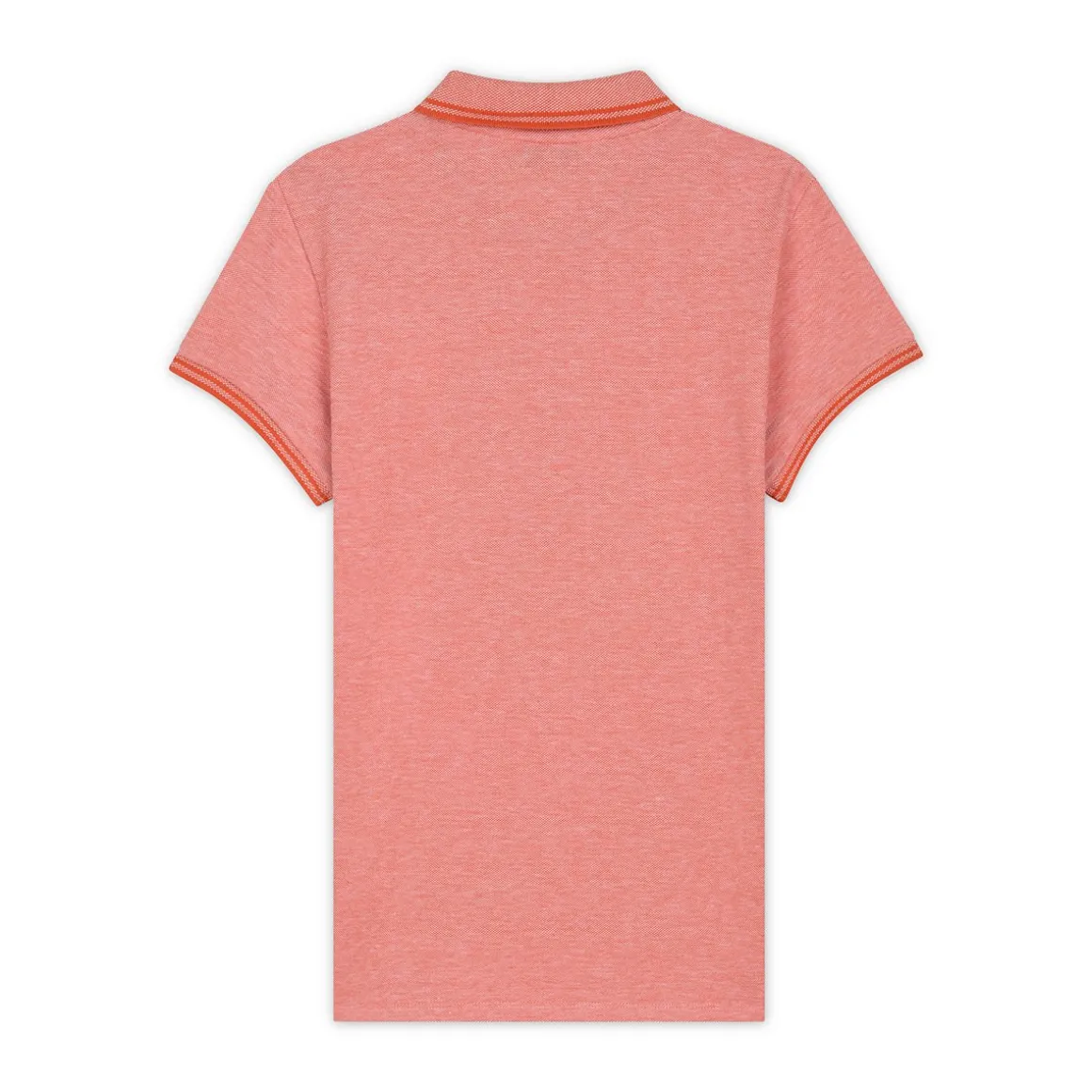 Roland-Garros Polos & Chemises-Polo piqué bicolore logo brodé femme - terre battue chiné